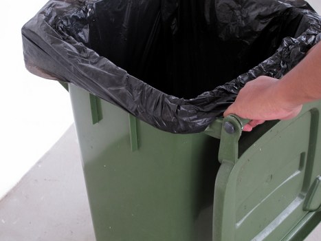 Hazardous waste being safely disposed in Hoxton